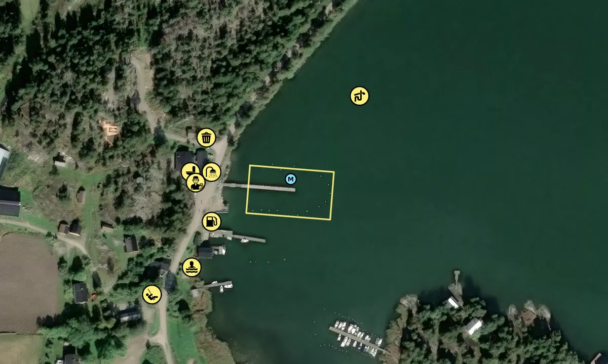 Satelite image of Kirjais Byhamn
