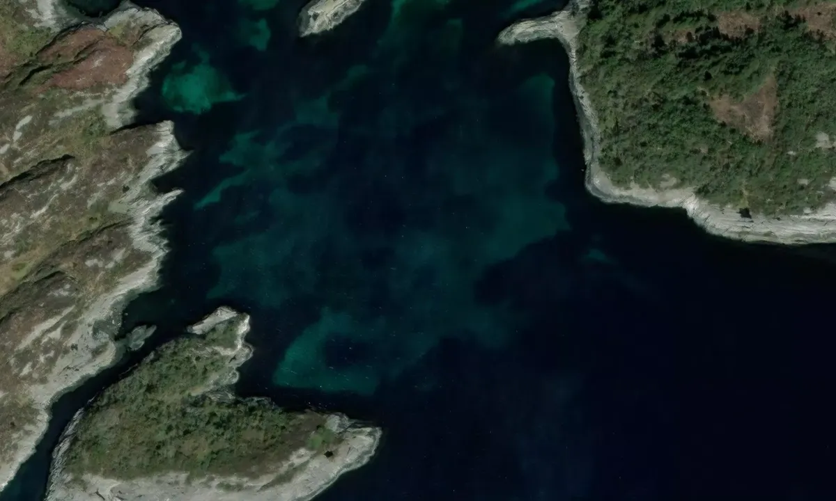 Satelite image of Kjeldosen