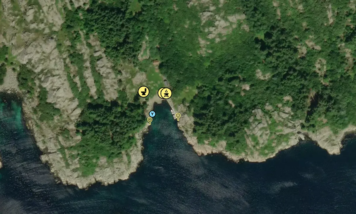 Satelite image of Kjøpsøy