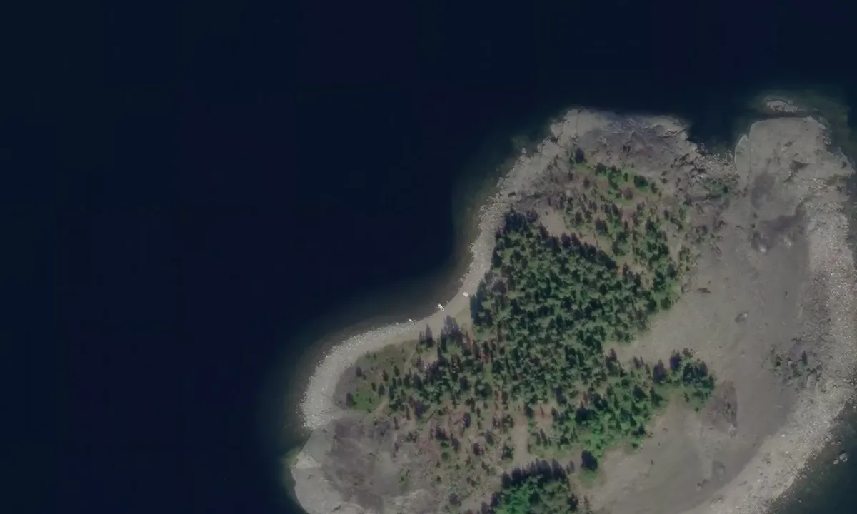 Satelite image of Klåvaskär