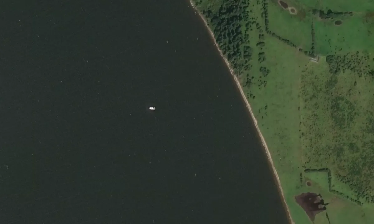 Flyfoto av Kleine Breite / Schlei