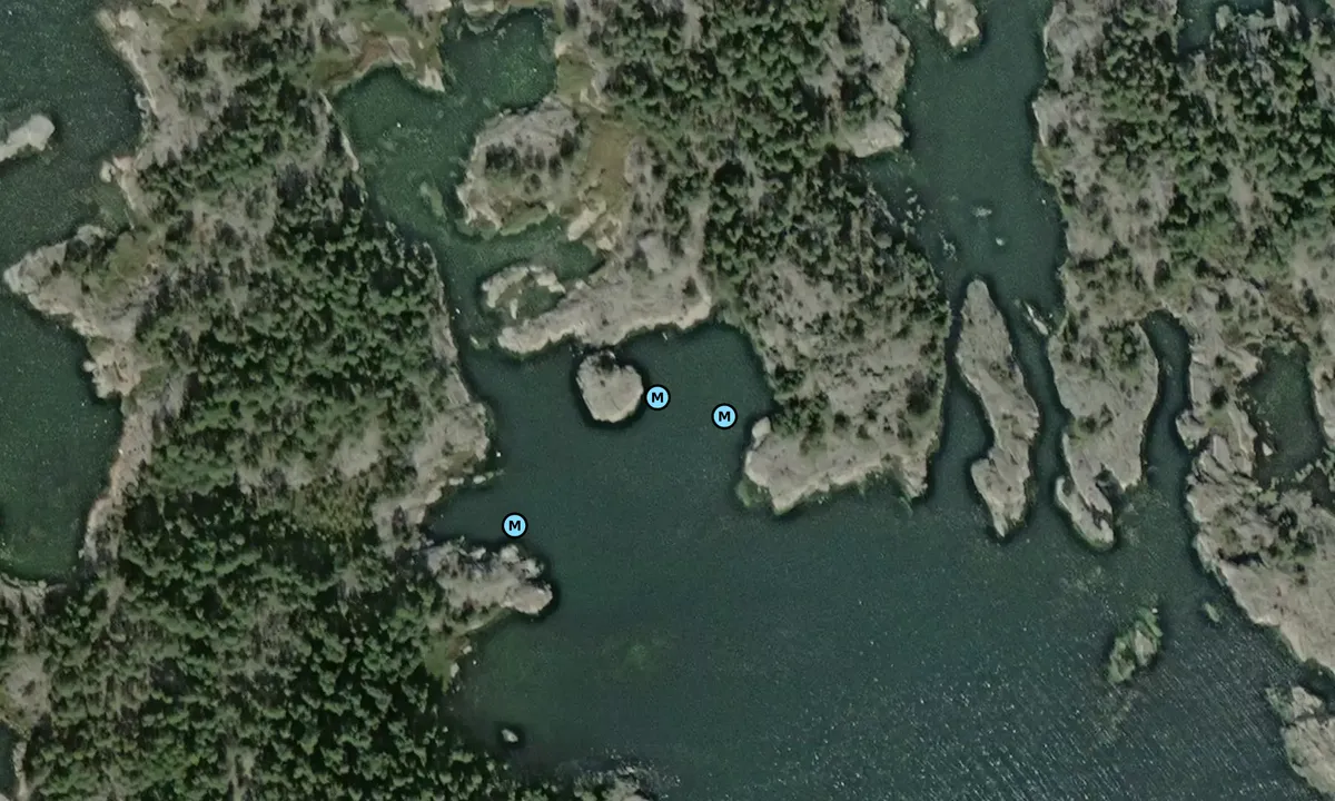 Satelite image of Klovskär