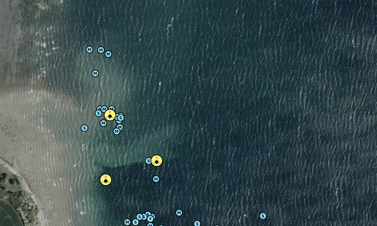 Satelite image of Knebel Vig - Knebel
