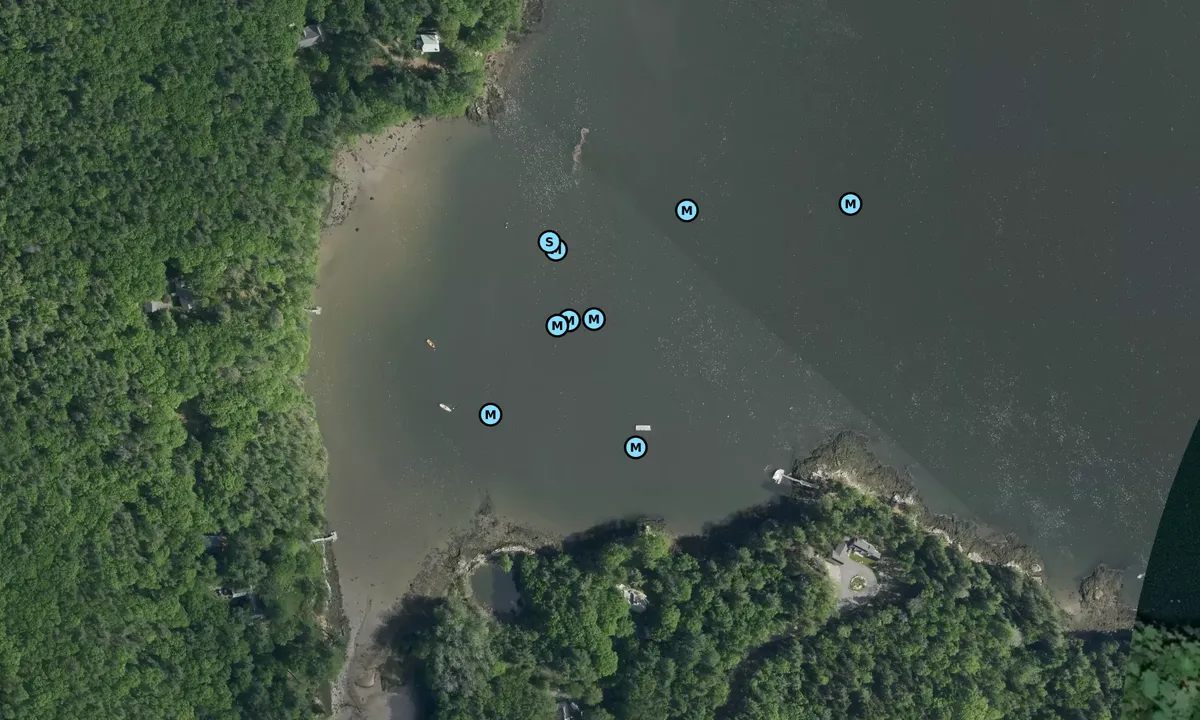 Satelite image of Knubble Bay