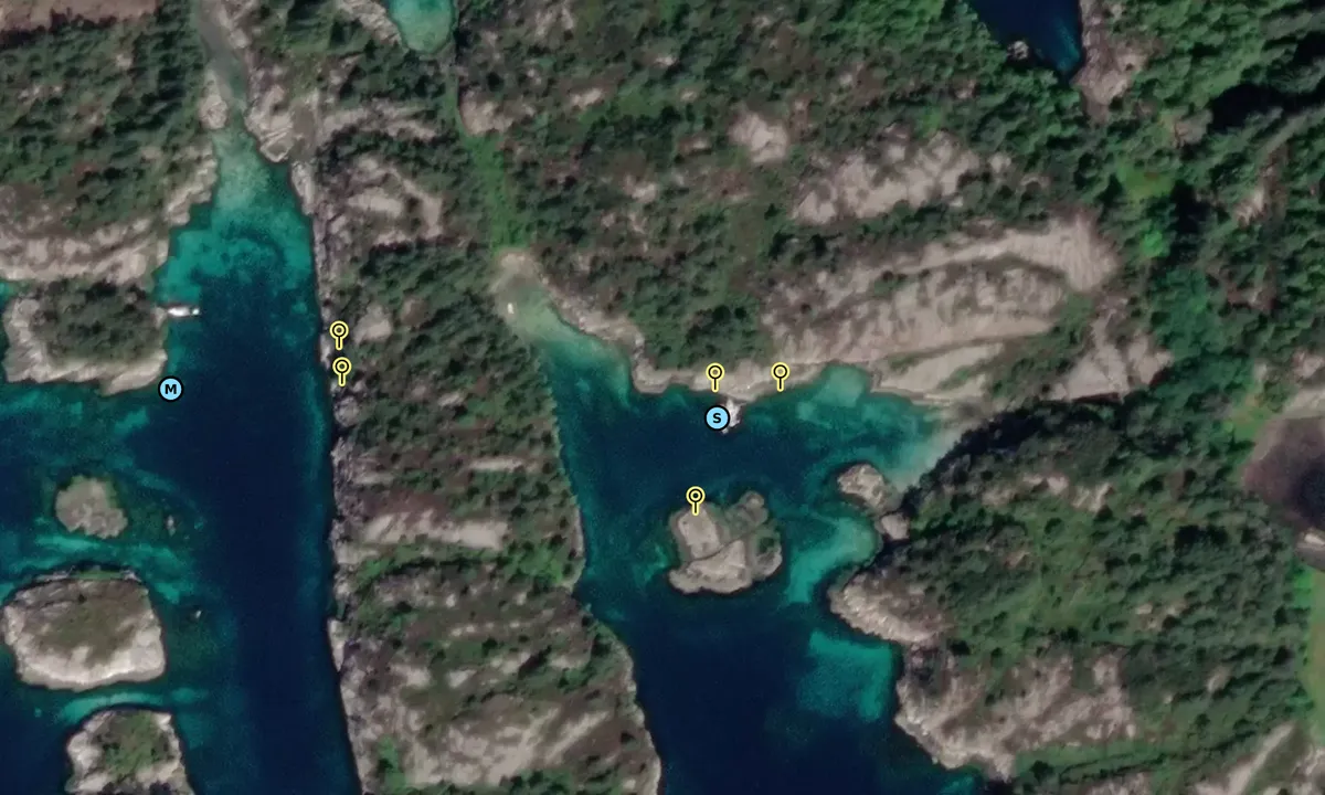 Satelite image of Kobbavågen - Torangsvåg