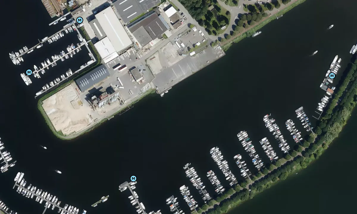 Satelite image of Koeweide North Yacht Harbour