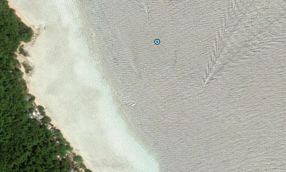 Satelite image of Koh Kradan Mooring 301