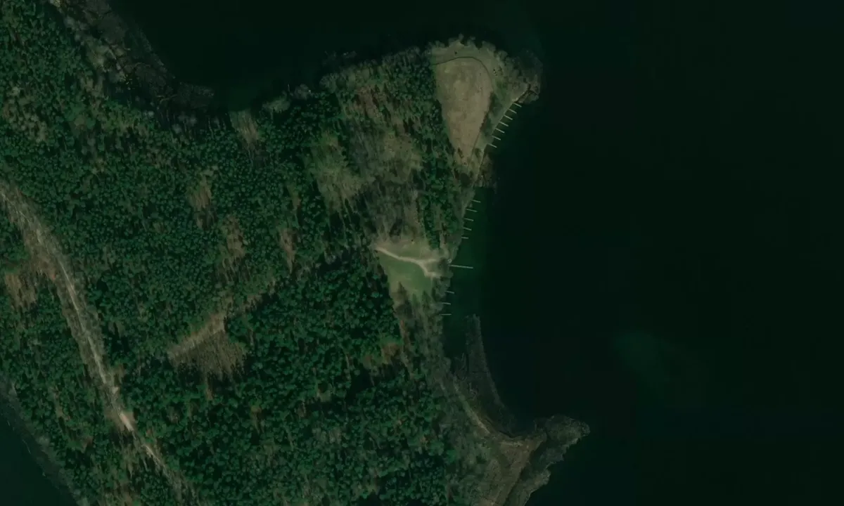 Flyfoto av Kokoszka Przystań j.Tałty, Pole Namiotowe