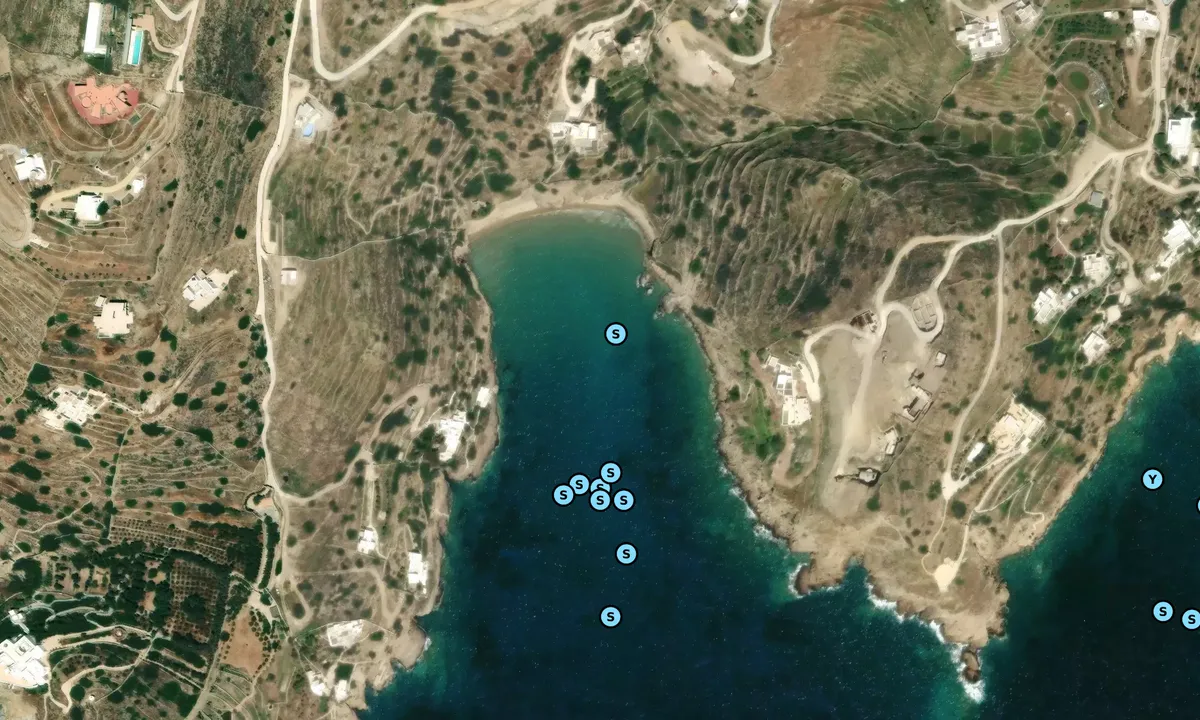 Satelite image of Kolitsani Cove