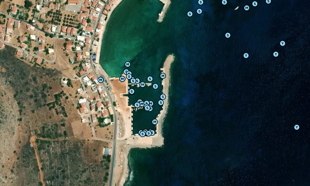 Satelite image of Kolpos Epidaurou Limiras