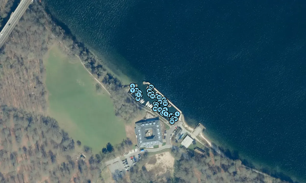 Satelite image of Kongebro Havn