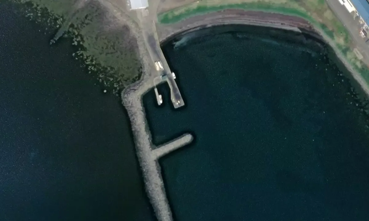 Satelite image of Kópasker