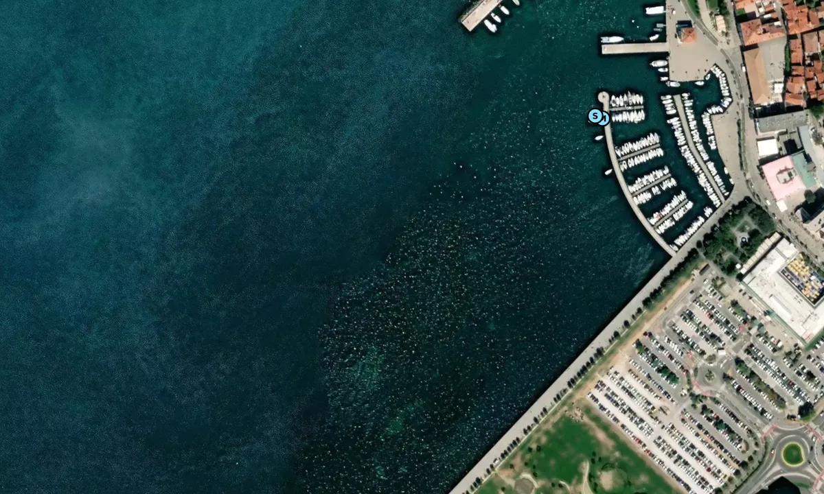 Satelite image of Koper