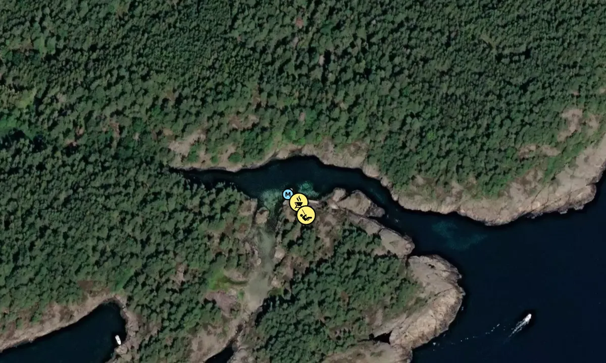 Satelite image of Korshavn - Narestø