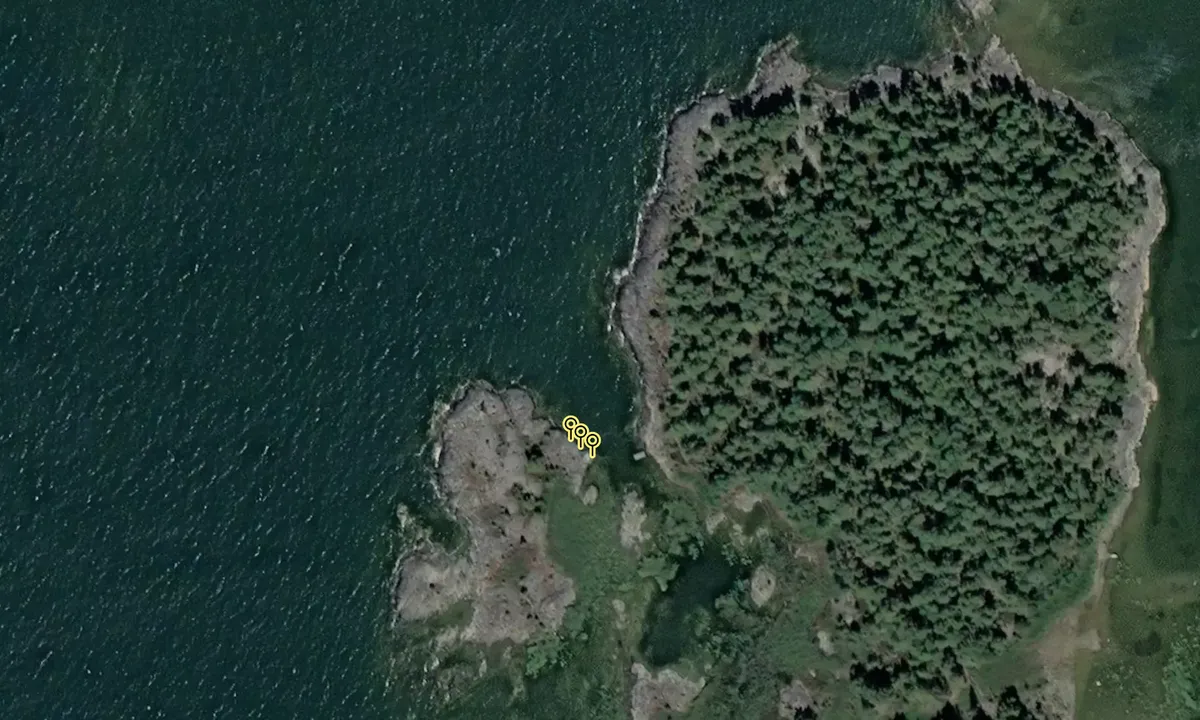 Satelite image of Korsön