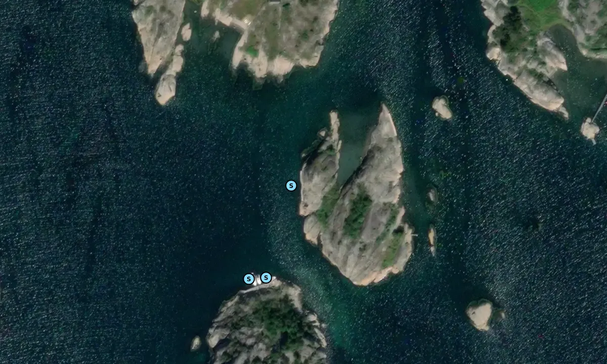 Satelite image of Kråkholmen vest 