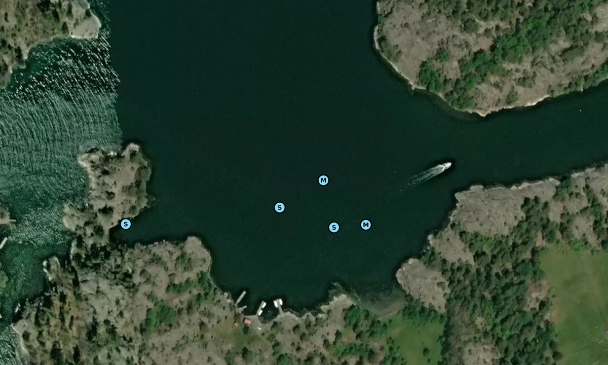 Satelite image of Kråkmarö - Tjälvassa - Norrbåtsflagen - Gryt