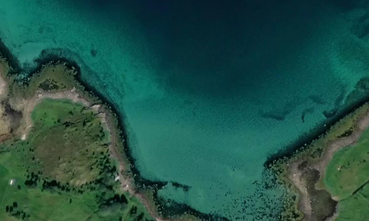 Satelite image of Kringelbukta