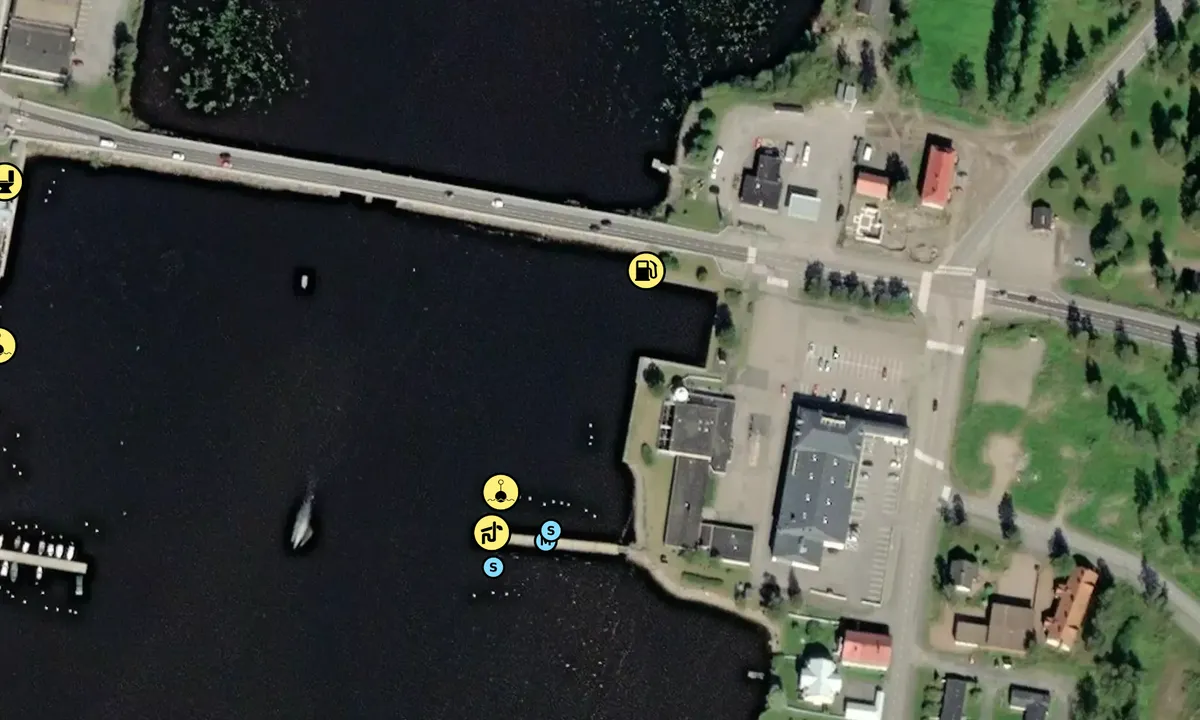 Satelite image of Kristiinankaupunki (Kristinestad)