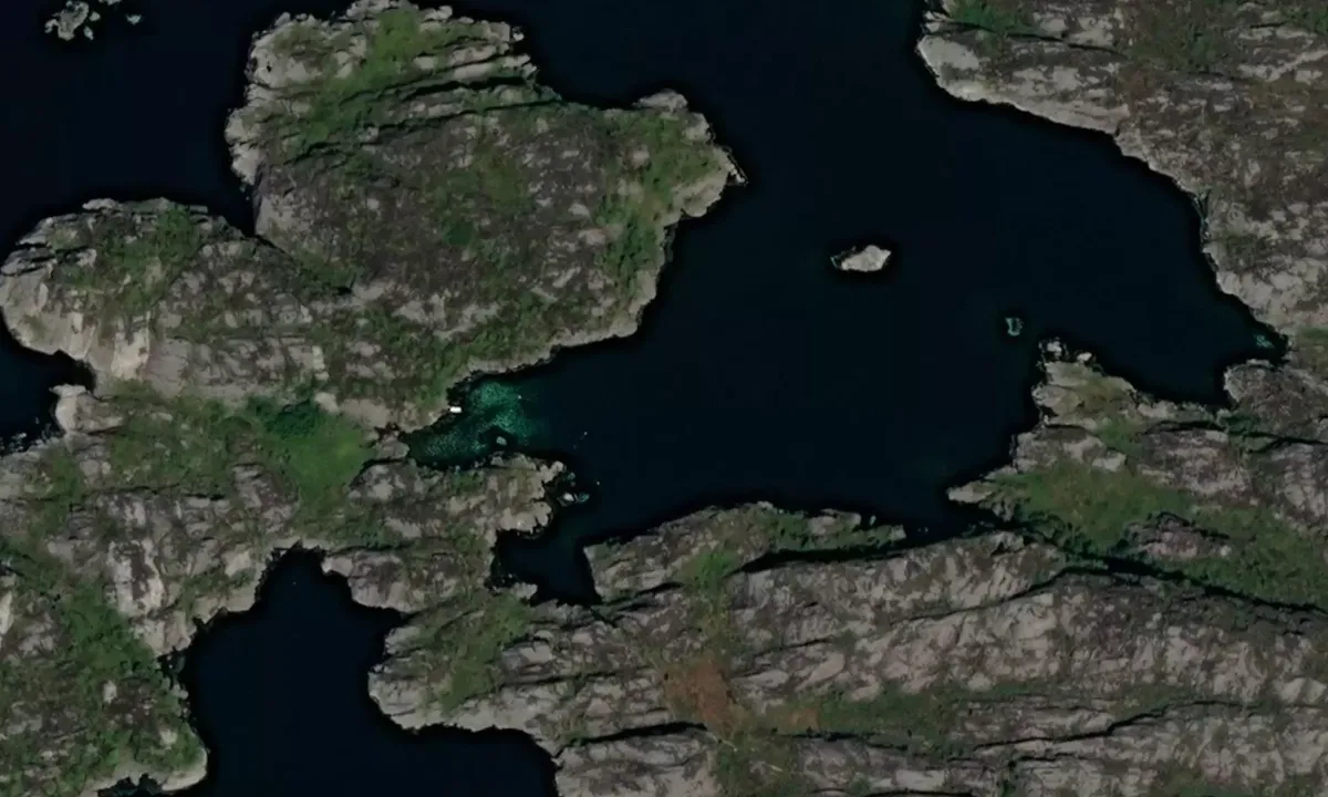 Satelite image of Krokane