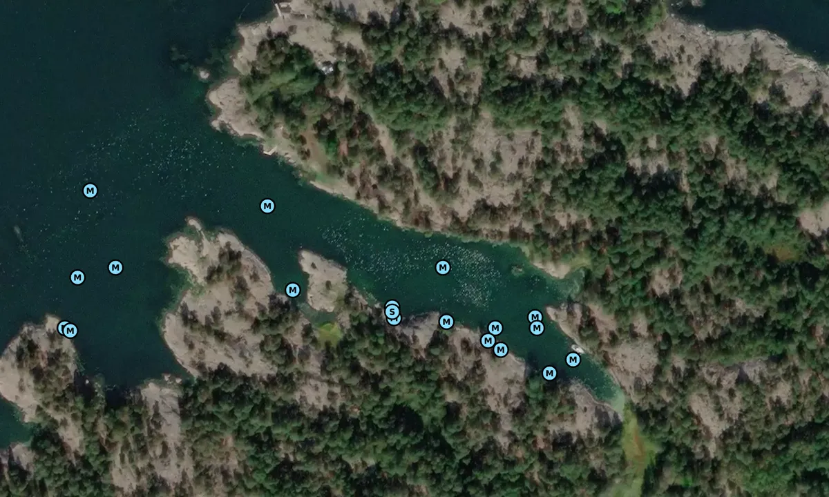 Satelite image of Krokö - Kungsudden