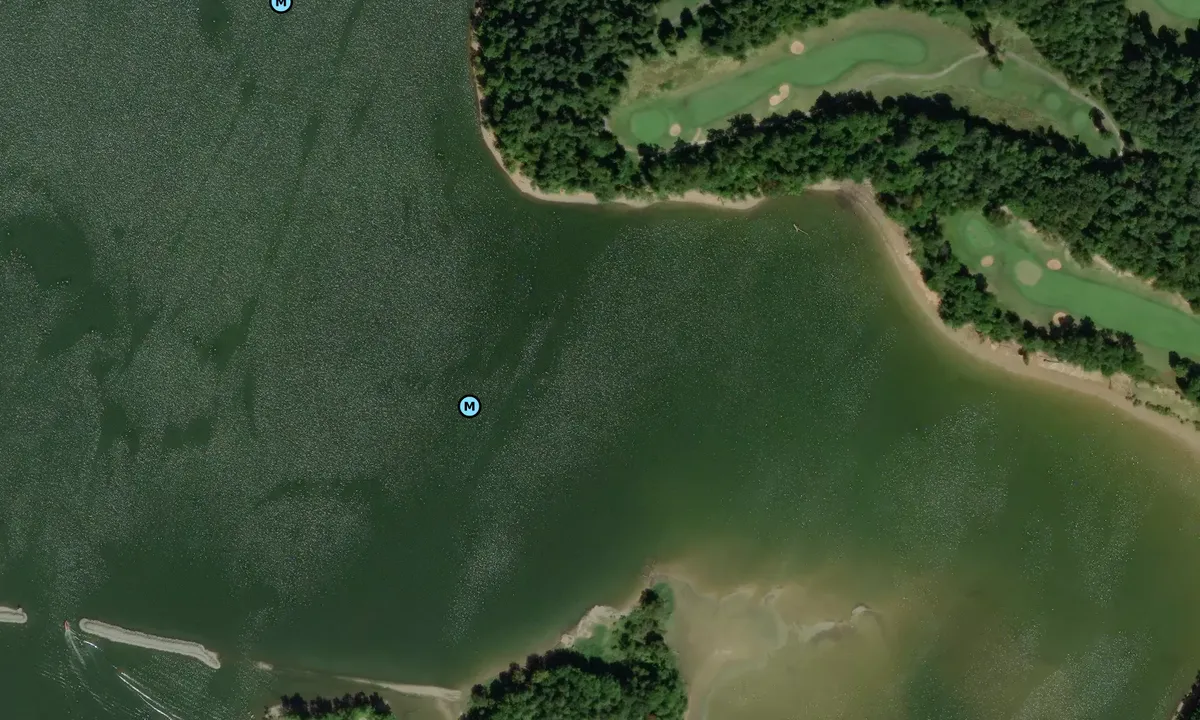 Satelite image of Kuttawa Harbor