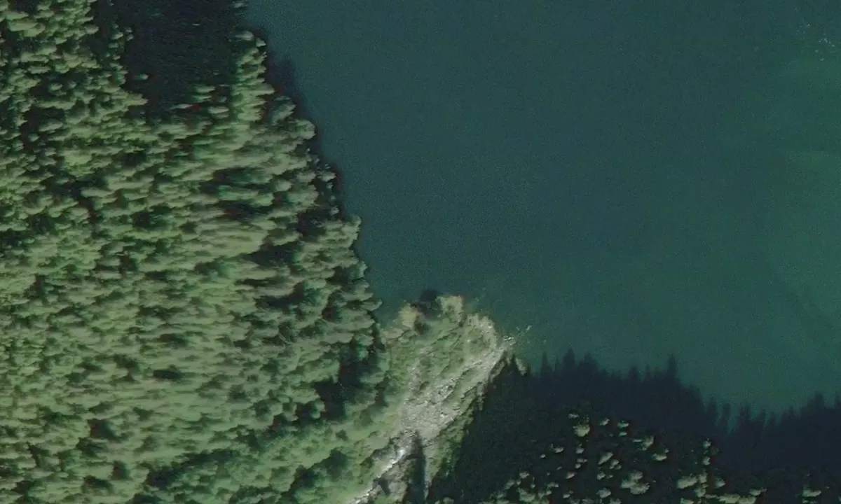 Satelite image of Kutze Inlet - 2