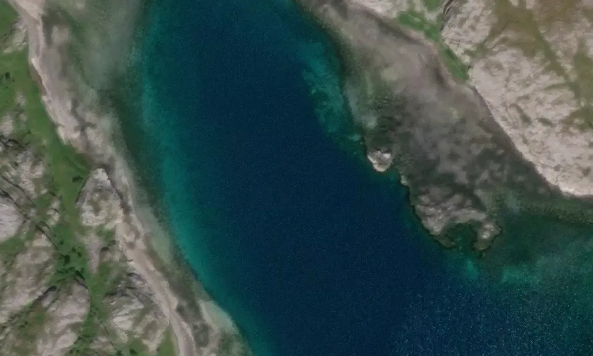 Satelite image of Kvaløya - Kvaloyseter