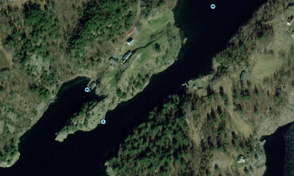 Satelite image of Kvaløysundet