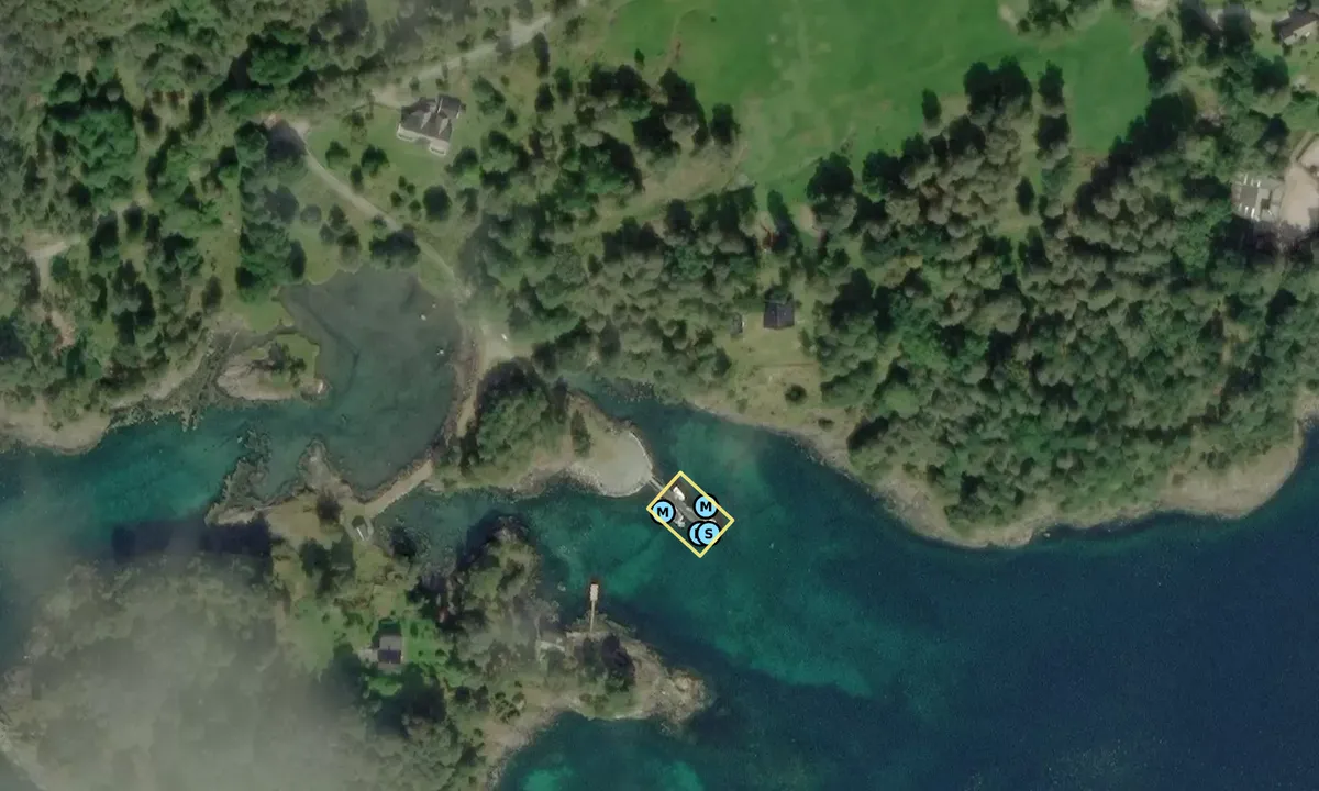 Satelite image of Kvalstad - Svanøy