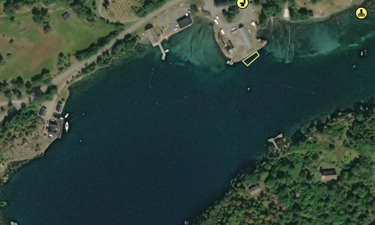 Satelite image of Kvamsøya