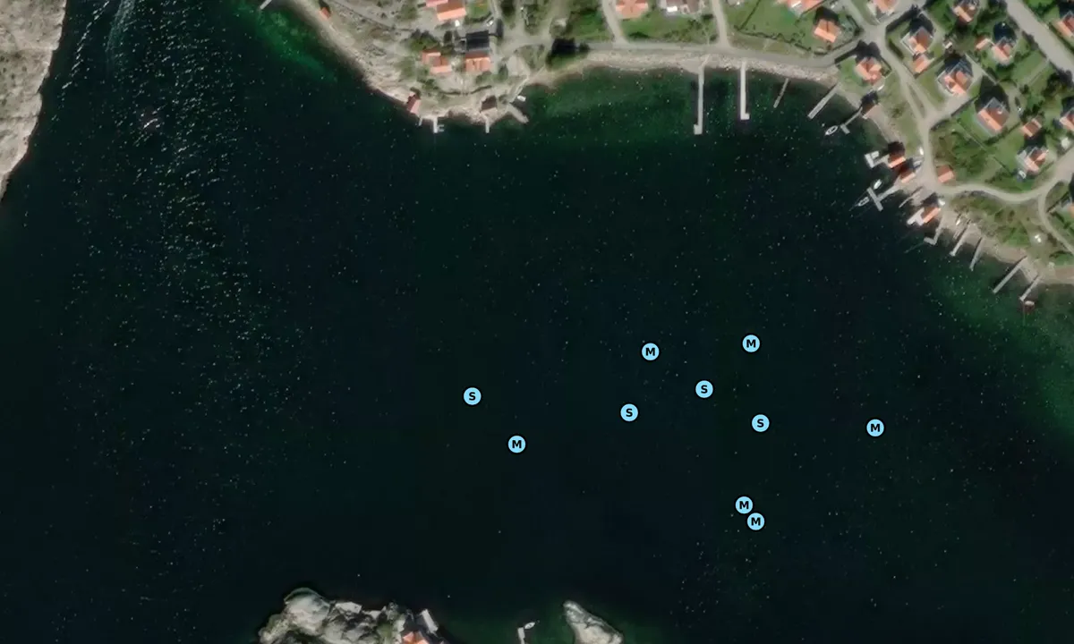 Satelite image of Kvarnekilen