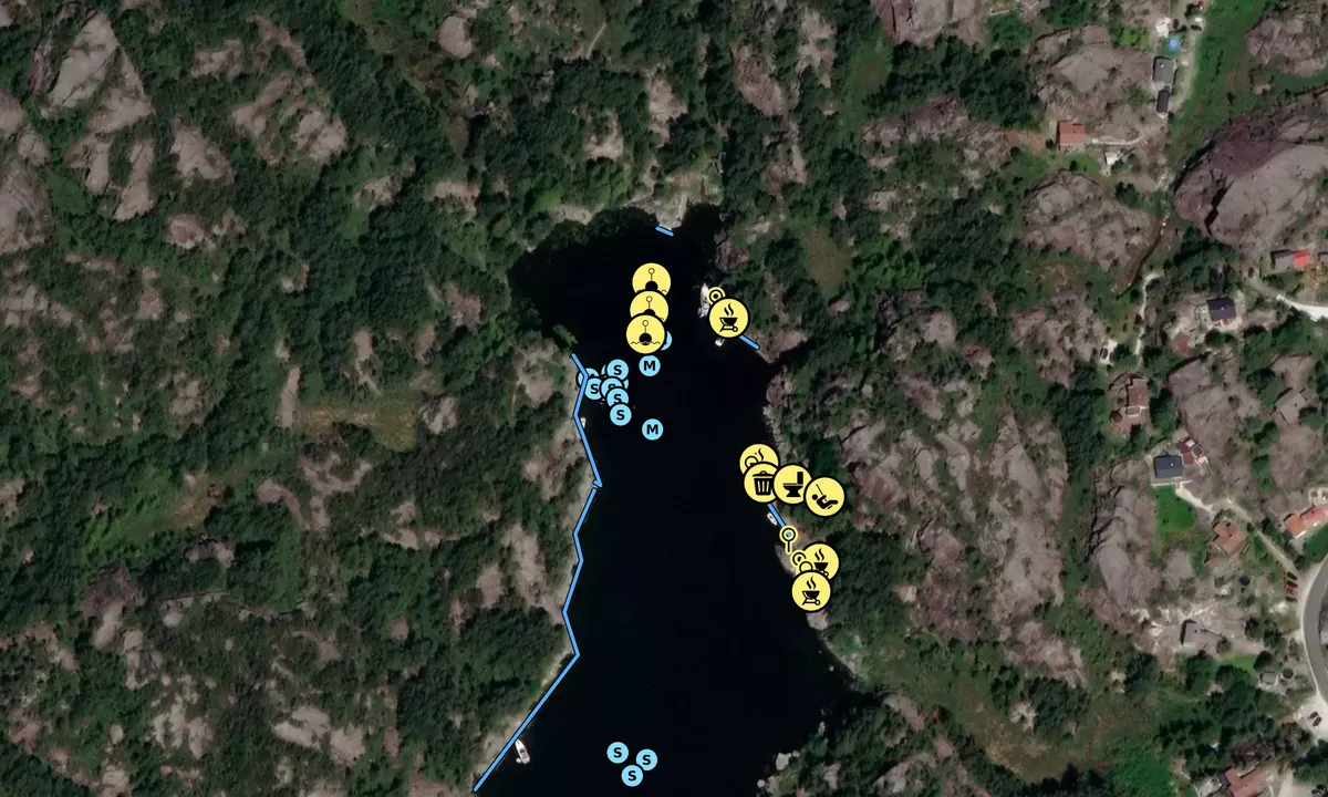 Satelite image of Kvernavågen - Skadbergsvågen