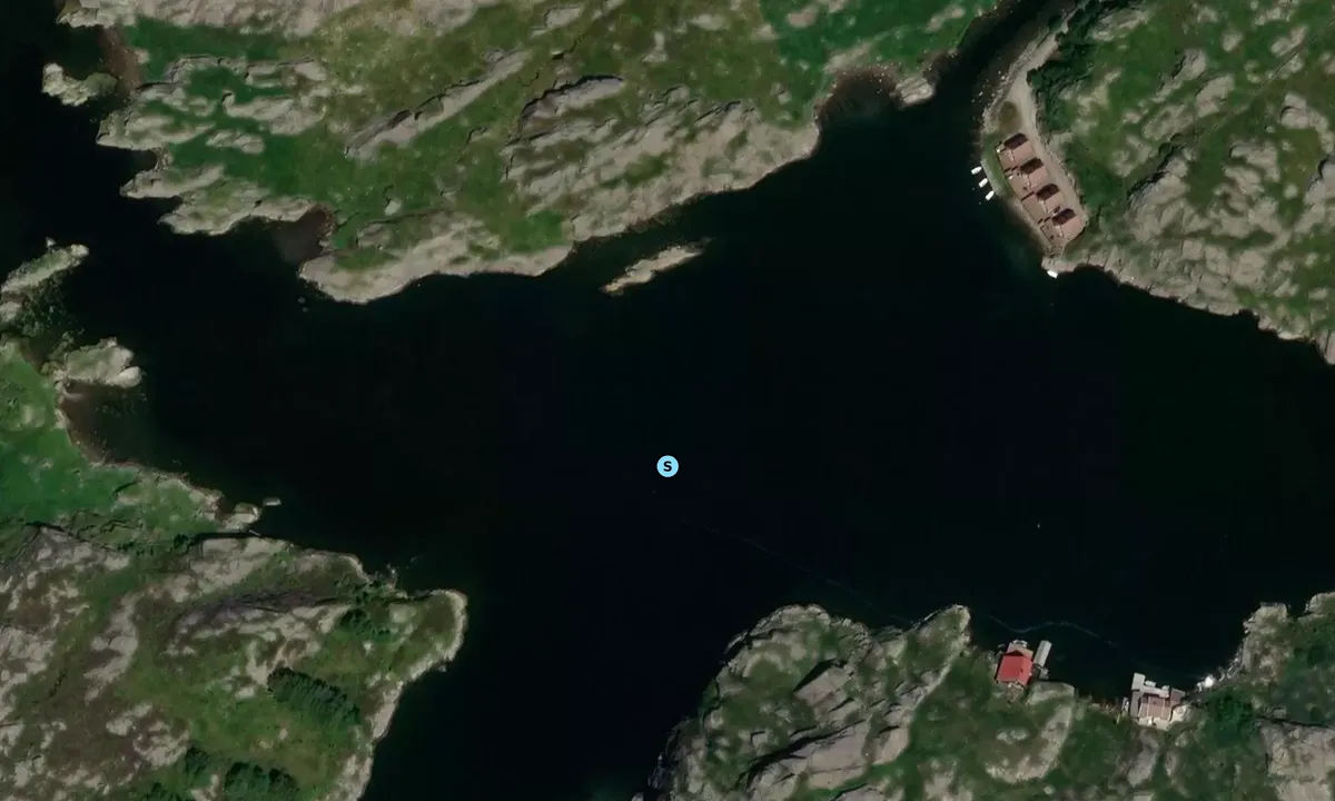Satelite image of Kvissundet Eigerö