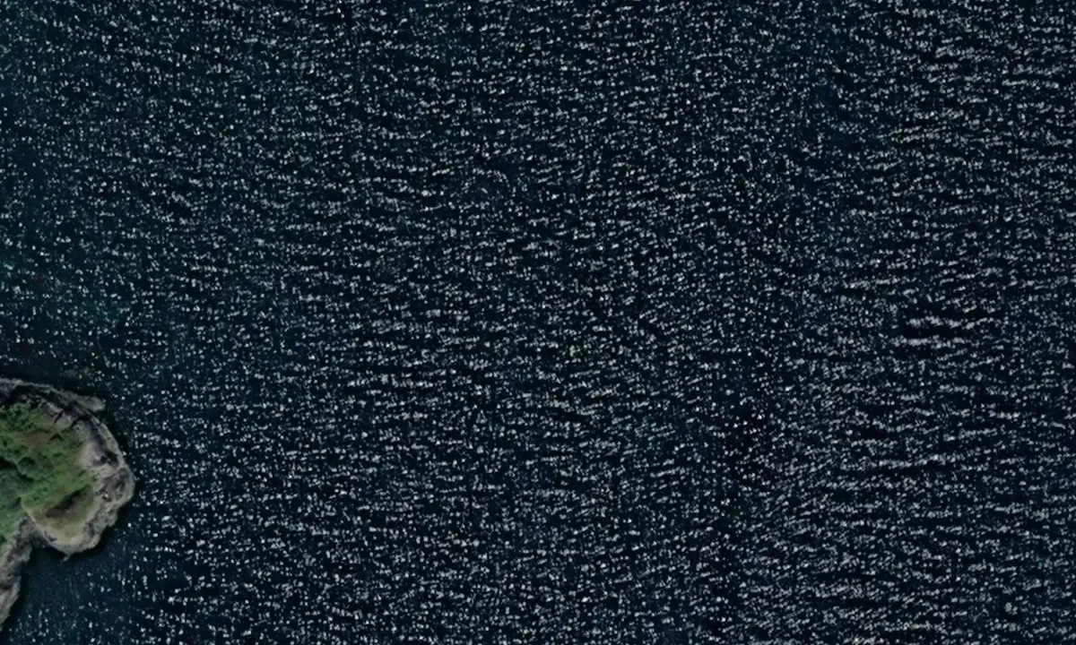 Satelite image of Kyrhaug