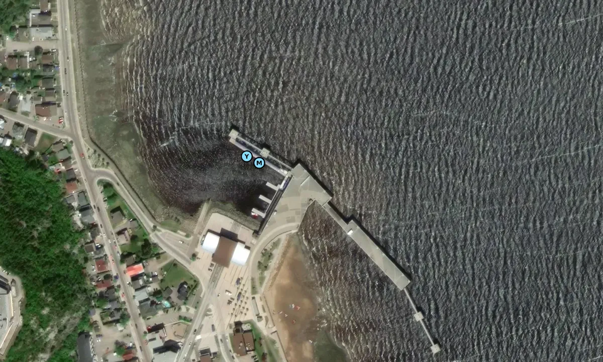 Satelite image of La Baie City Marina