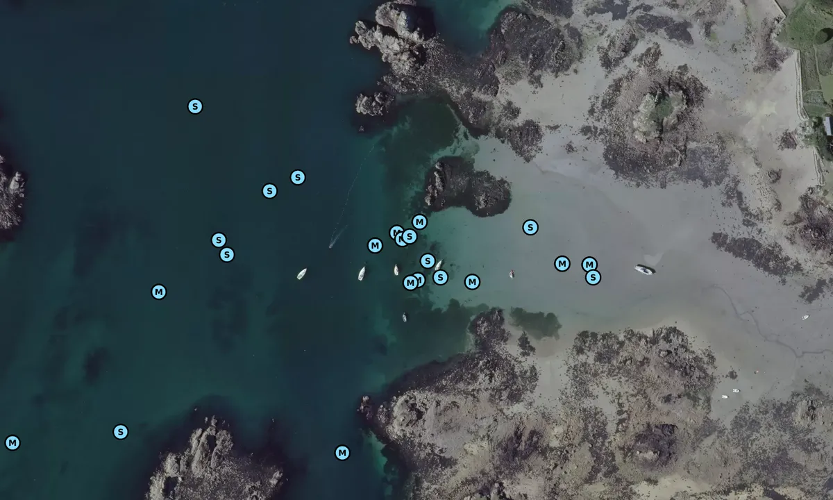 Flyfoto av La Corderie - Île de Bréhat