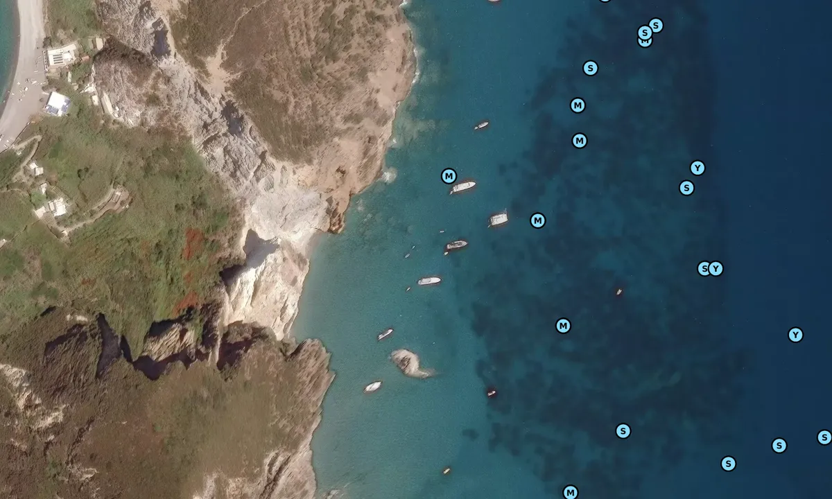 Satelite image of La Forcina - Latina