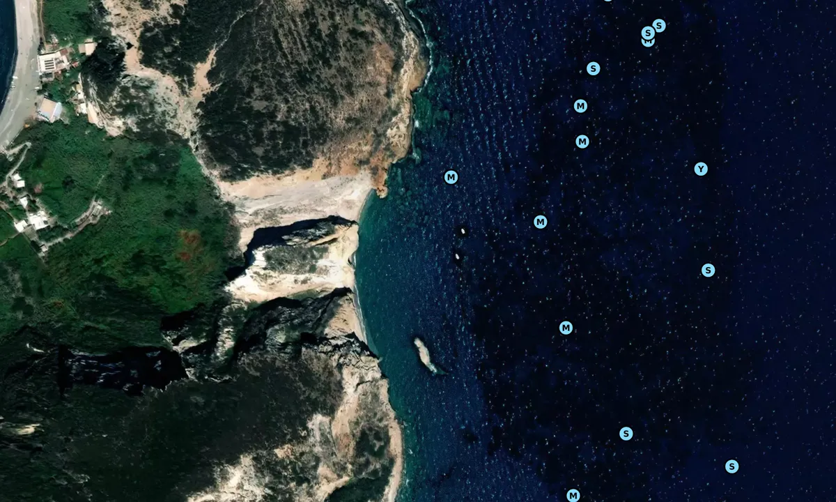 Satelite image of La Forcina - Latina