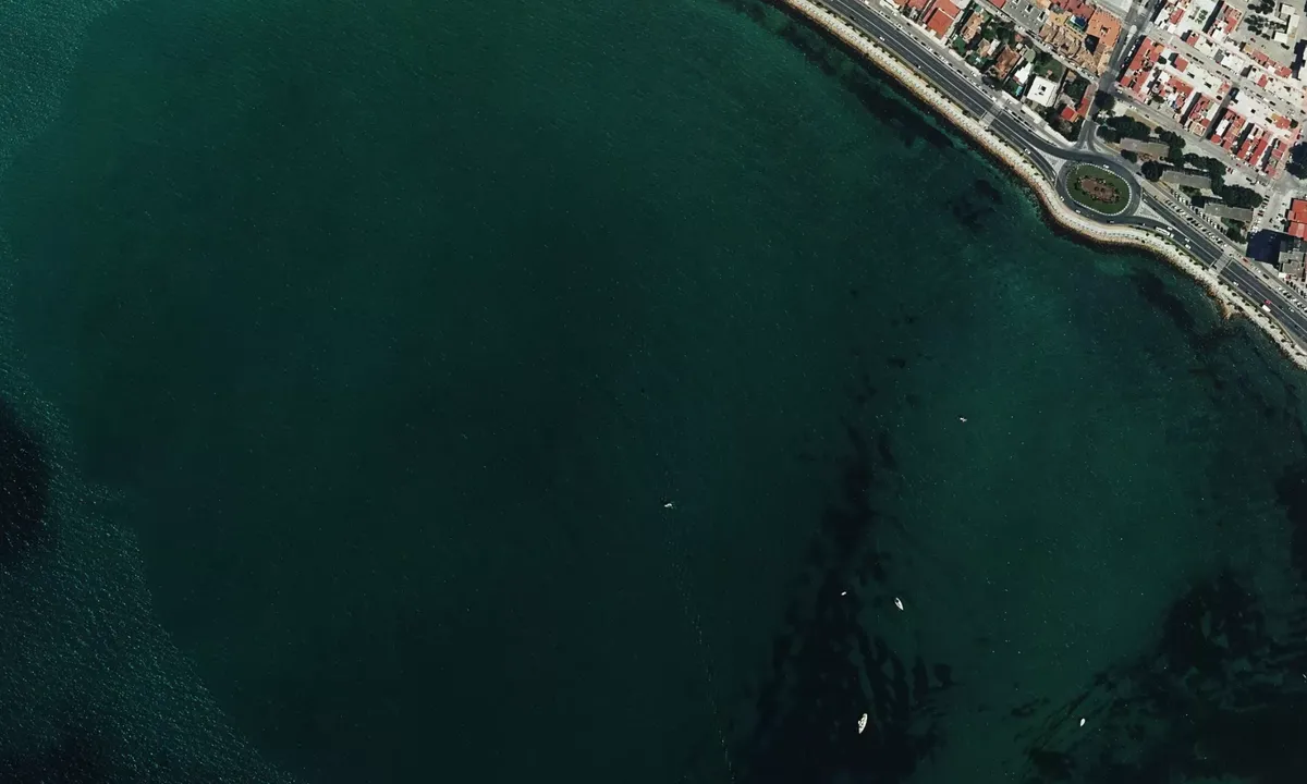 Flyfoto av La Linea