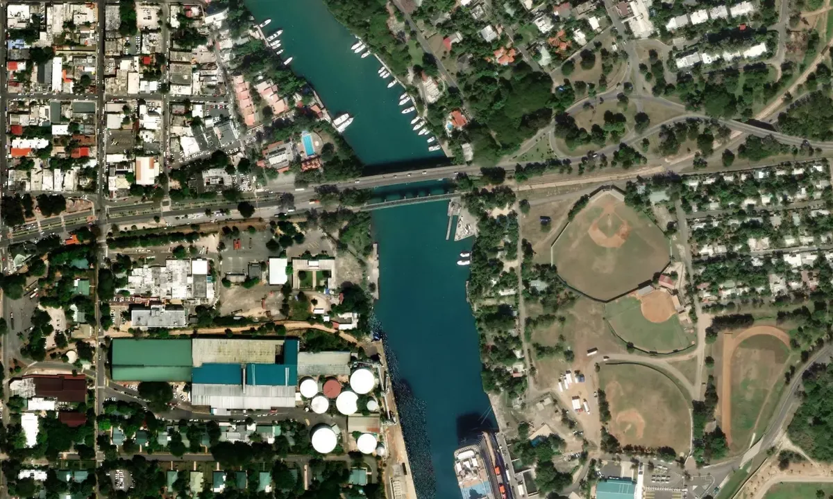 Satelite image of La Romana 1