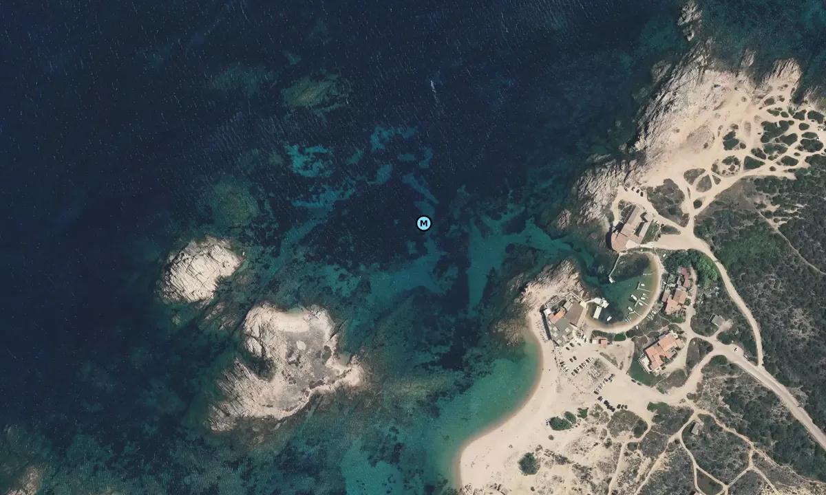 Satelite image of La Tonnara