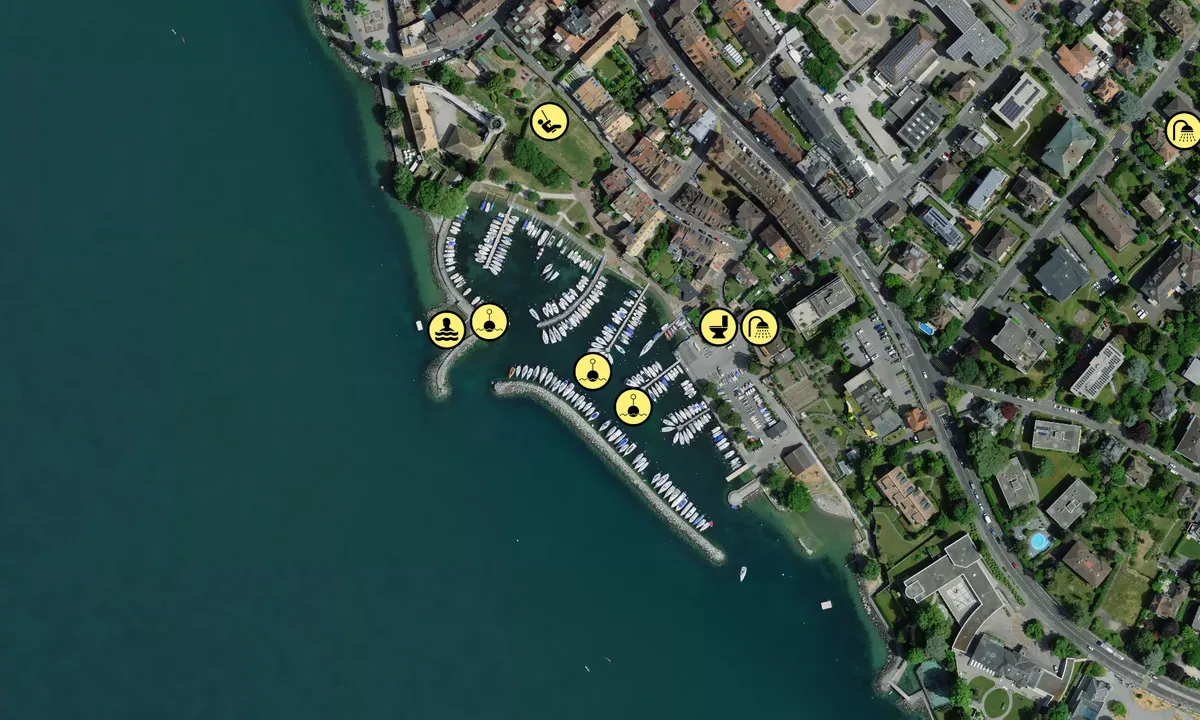 Satelite image of La Tour-de-Peilz