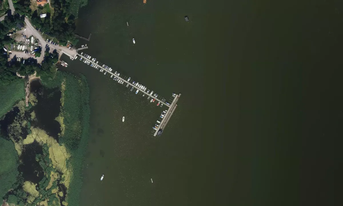 Satelite image of Laajalahden venesatama