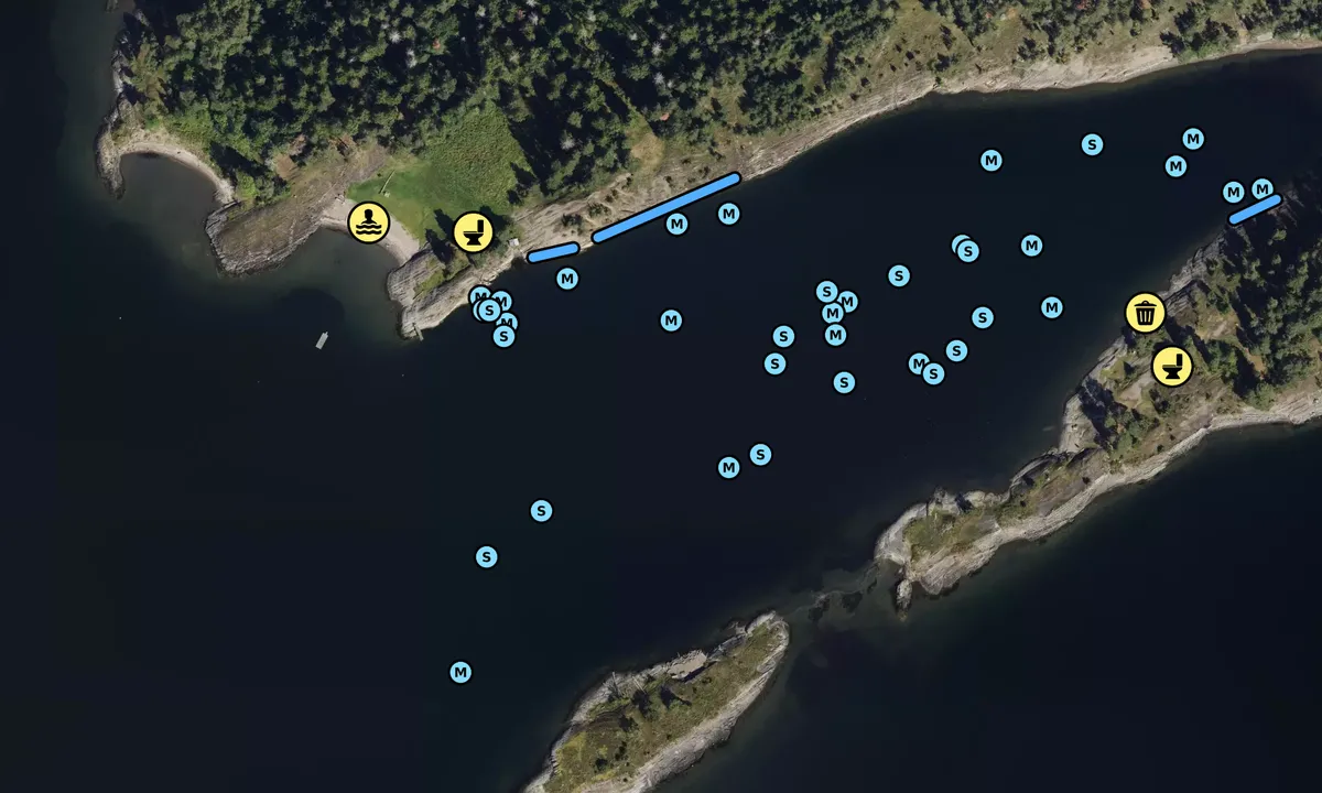Satelite image of Labukta / Borøya
