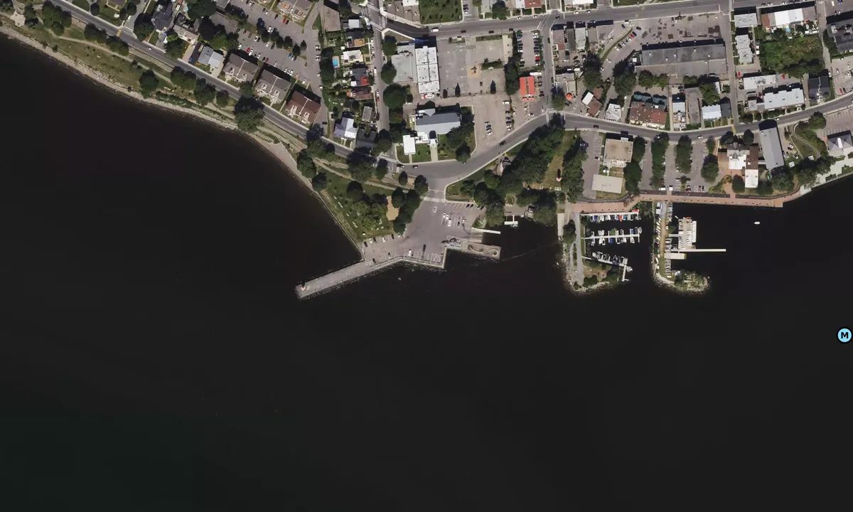 Satelite image of Lachine Pier
