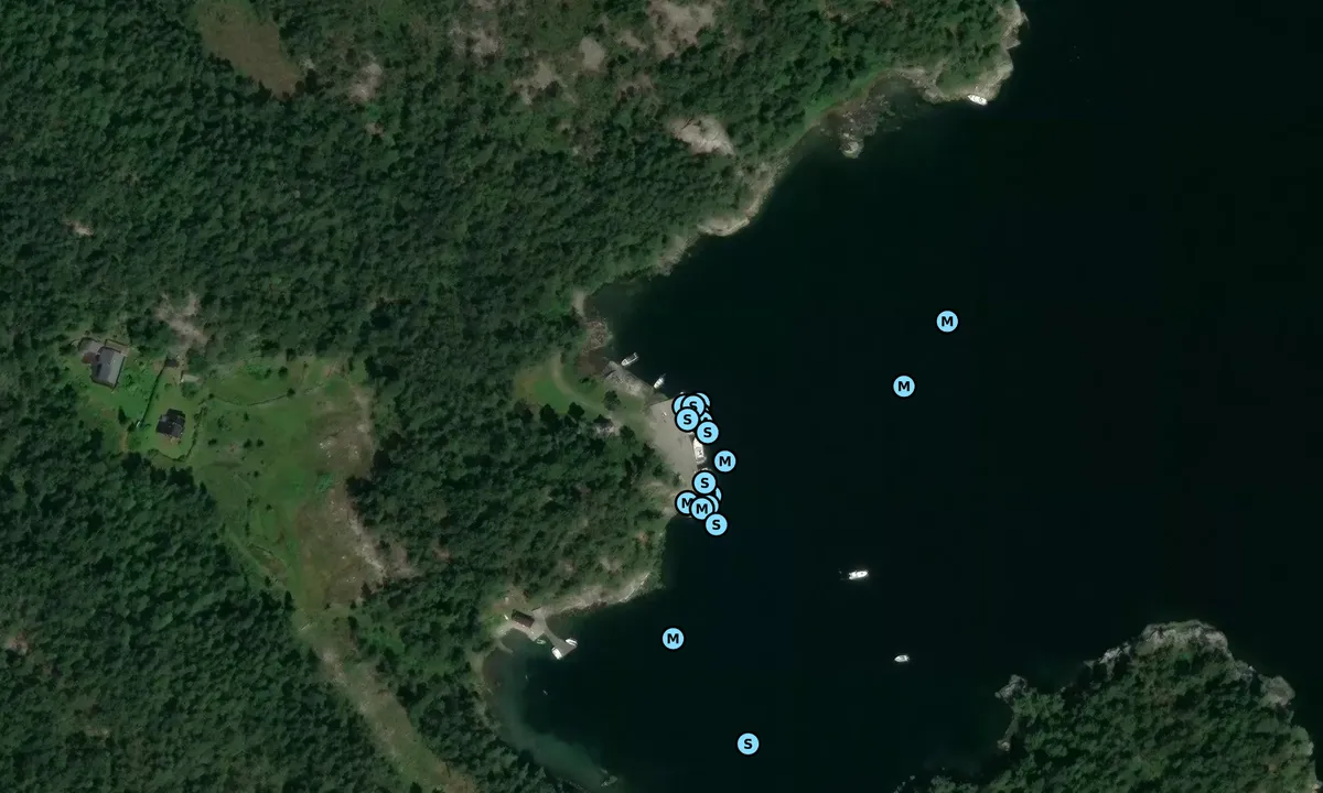 Satelite image of Låderviga