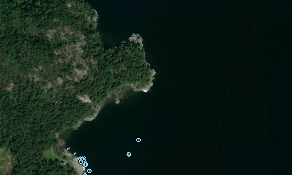 Satelite image of Lådervika