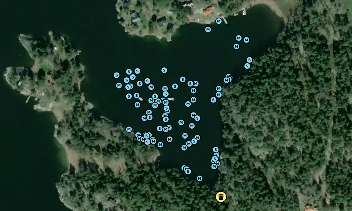 Satelite image of Lådna - Hemviken