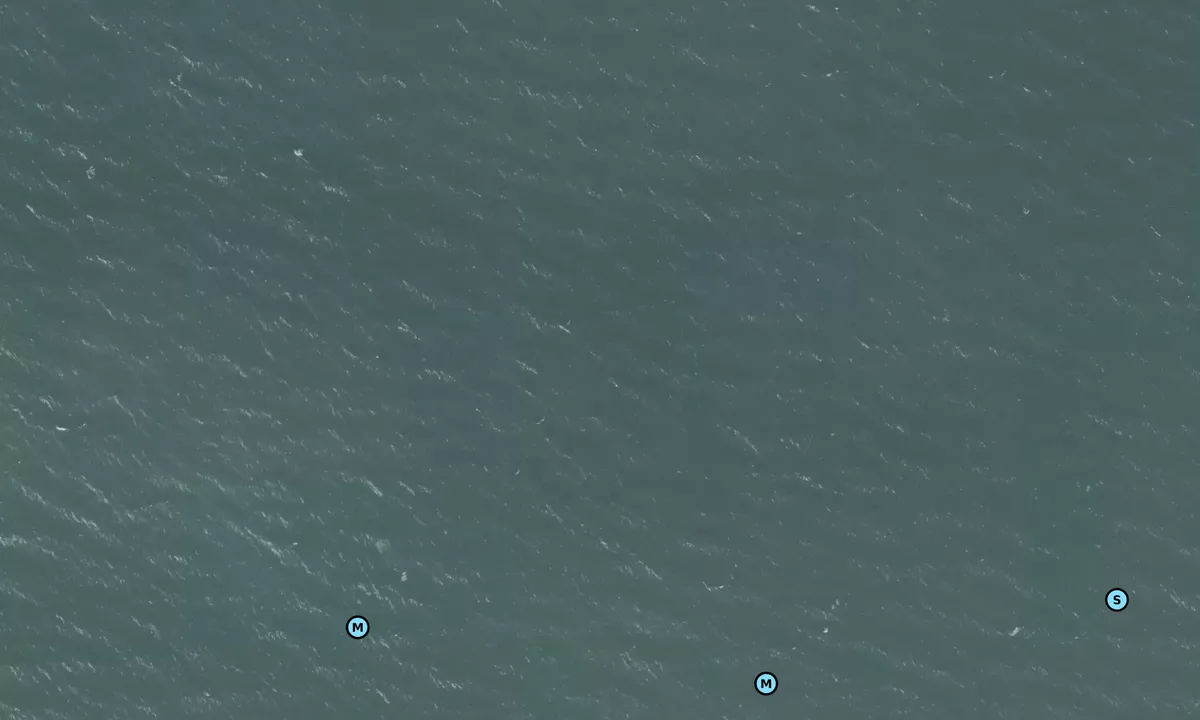 Satelite image of Læsø - Højsande Bugt